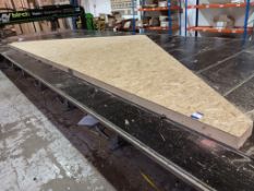 3 various fabricated trusses