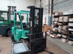 Mitsubishi FD35K Diesel Fork Lift Truck, 3500KG, 1337Hrs. Delayed collection until 3pm on Friday 7