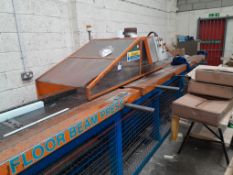 A V Birch Floor beam Press, AVB/08/SS/029/RPJ, 7 Tonne, Capacity 25 Tonne, 11.5KW, 415V, 10m Bed (