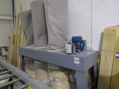 W2 7.5KW 3 bag dust extractor, Serial Number 2225876, 400V