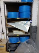Rack and contents inc banding and strapping equipment