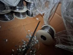 4 x Pallets of various lighting components to include 9 rolls of 3183y H05VV-F 100 metre cable,