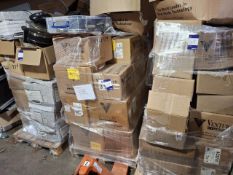 A pallet of Venture 250w, 350w, 330w open/enclosed luminate bulbs, 6 pallets to include bulbs,