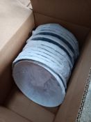 7 boxes to pallet to include CMP185 whiteround trim for Bamburgh bulkhead (2 pieces per box)