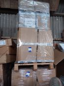 8 pallets of various lighting components to include Cree CR22 LED architectural troffer