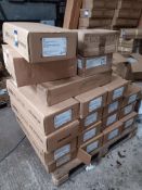 3 pallets of lighting components to include 25 x Cree midi bay series 100w ind226 lighting units, 20