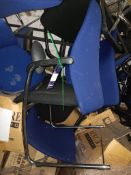 Large quantity of office chairs