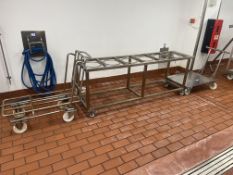 3x Various Stainless Steel Trollies