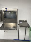 Stainless Steel Lecturn Cabinet and a Stainless Steel Cabinet