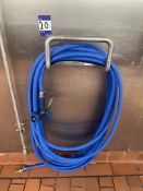 2x Hose Reels and 3x Hoses on Racks