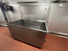 Large Stainless Steel Soak Tank