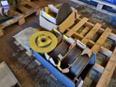 APPROX. 80 UNUSED GRINDING DISCS