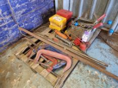 G CLAMPS, BANDING TOOLS ETC