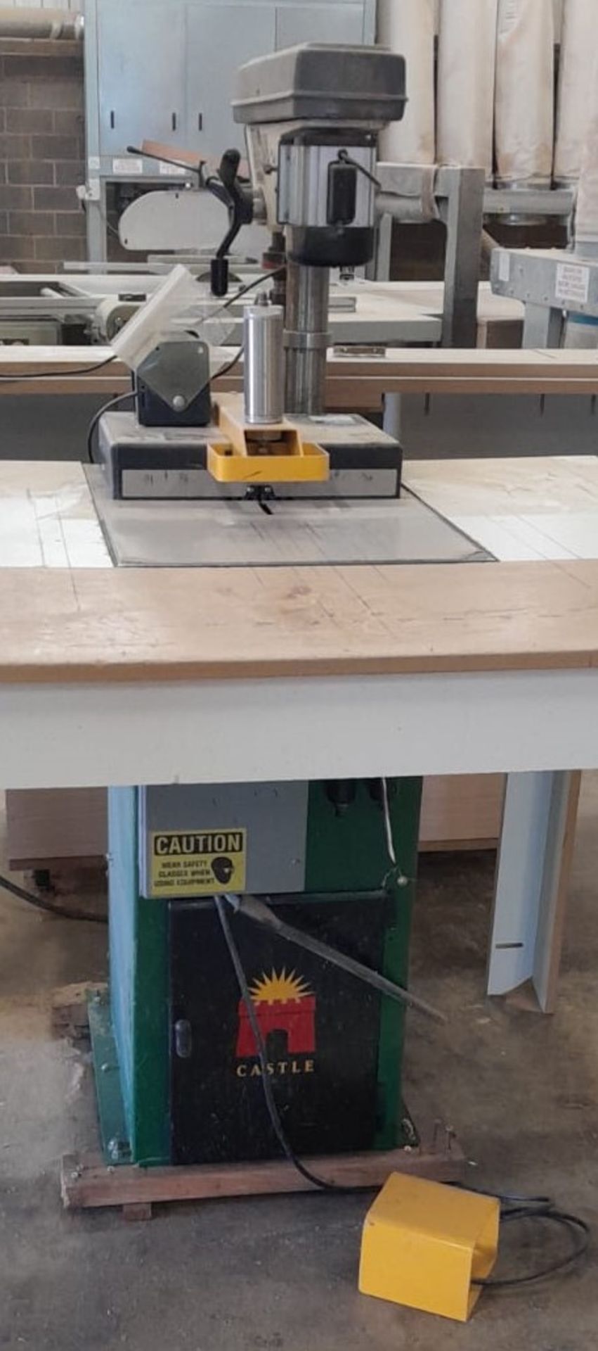 Castle Pocket Hole Machine, Serial Number 60697 (Wooden Surround Excluded)