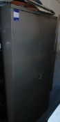 Roneo Vickers 2 Door Metal Cabinet (Approx. 1830 x 920) and contents, comprising assortment of clean