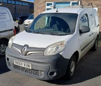 Renault Kangoo Diesel ML 19dCi 75 eco2 Van, Registration NX64 WUW, Mileage 110590, MOT until 12.10.
