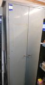 Triumph 2 Door Metal Cabinet (Approx. 2150 x 900) and contents, comprising various fixings, and 6 Ti