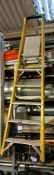 Unbadged Fibreglass 6 Tread Ladder (Slight damage as per photograph
