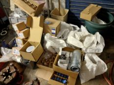 Assortment of Components to Boxes and Sacks, to include Saracen Valves, Herz Valves, Butterfly