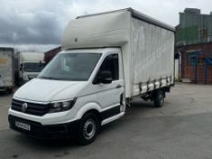 Volkswagen Crafter Curtainsider with tailift, Registration GK68 BZC, Date of Registration 17