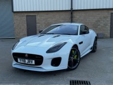 Jaguar F Type Supercharged V6 R-Dynaamic Auto, Akrapovik exhaust system, White, 8 Speed Auto