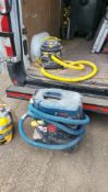 Bosch Professional GAS 35 M AFC Dust Extractor (110V), and V-Tuf Mini M-Class Vacuum Cleaner,