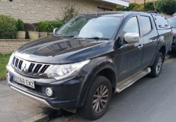 Mitsubishi L200 Double Cab DI-D 178 Warrior Pick-up, Registration DS68 EWZ, Date Registered 16.11.