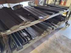 Quantity of various press brake blades and bars to bench (bench not included)