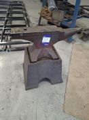 Anvil on stand