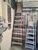 8 run T B Davies stepladder