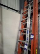 9 run aluminium ladder