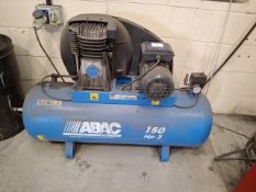 ABAC Pro A39B 150 FM3 receiver mounted compressor Year 2013 (Electrical disconnection required by