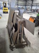Mobile stock trolley and contents