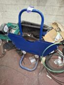 Steel banding station to include quantity of banding to floor