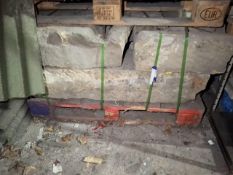 Pallet of reclaimed stone sets