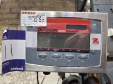 Ohause defender 3000 xtremew digital scales display (excluding floor scales)