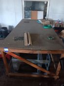 Wooden workbench 8ft x 4ft