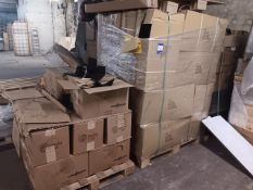 3 pallets of pallet protecting corners and voidguard components