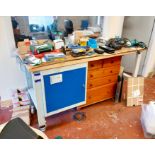 Mobile workbench 1800x700mm