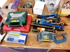 Quantity of various hand tools