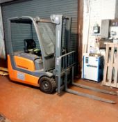 Jungheinrich LE16 Electric Forklift s/n:277912 Capacity: 1600kg, Lift Height: 3m with Charger