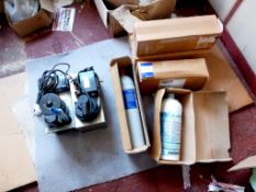 2x various coffee machine pumps and 6x various filters