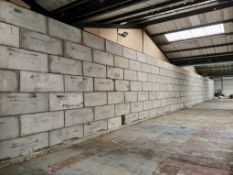 Approximately 400 x Assorted Interlocking Concrete