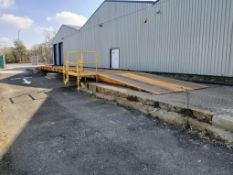 Bilancia Weightron Surface Mounted Weighbridge, with on and off ramp (Bridge approx. 34ft, on and