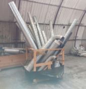 Quantity of galvanised ducting