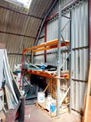 Quantity of boltless pallet racking (1 bay)