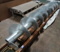 Spare Screw for Conveyor (Approx. 4650 in length), advised unused and originally purchased for £6000