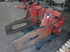 Bolzoni Auramo Forklift Bale Clamp Attachment