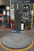 Lantech Q300 Floor Standing Pallet Wrapping Turntable (Serial Number QM025241, Year 2009)