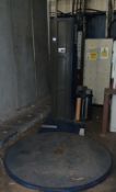 Lantech Q300 Floor Standing Pallet Wrapping Turntable (Serial Number QM031945, Year 2014)